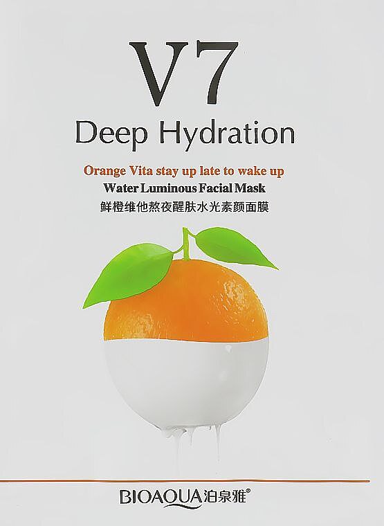 ماسک صورت  بیوآکوا  ورقه ای DEEP HYDRATION (پرتغال) (BIOAQUA)