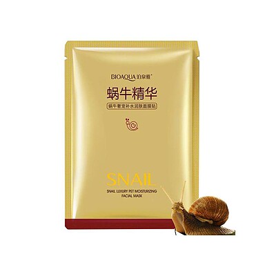 ماسک صورت بیوآکوا snail حلزون BIOAQUA 