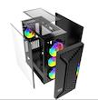 کیس کامپیوتر گیمینگ ویترینی Mid Tower گرین مدل GRIFFIN G3، سازگار با مادربردهای E-ATX، ATX، microATX، Mini-ITX و SSI CEB، دارای 4 فن از پیش نصب‌شده با نورپردازی ARGB، پشتیبانی از واترکولینگ تا ابعاد 360 میلی‌مترGREEN GRIFFIN G3