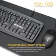 کیبورد و ماوس Fantech KM100
