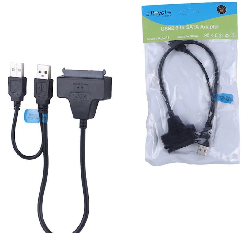 تبدیل USB 2.0 به SATA رویال مدل RC-235