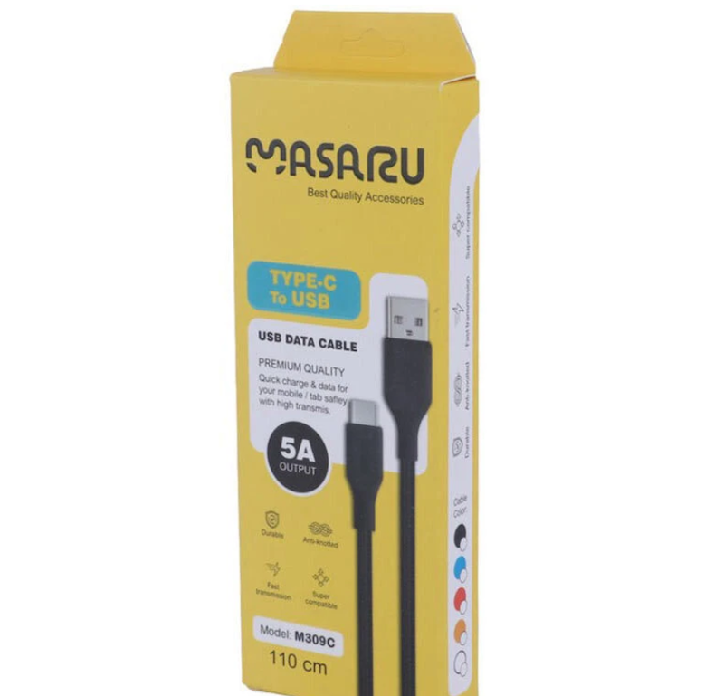 کابل تایپ سی ماسارو M309C