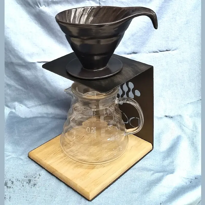 ست کامل قهوه دمی v60 متالوود پایلا