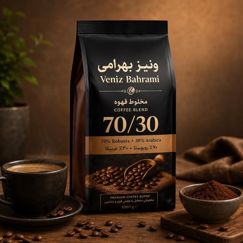 قهوه اسپرسو پایه ربوستا 70/30