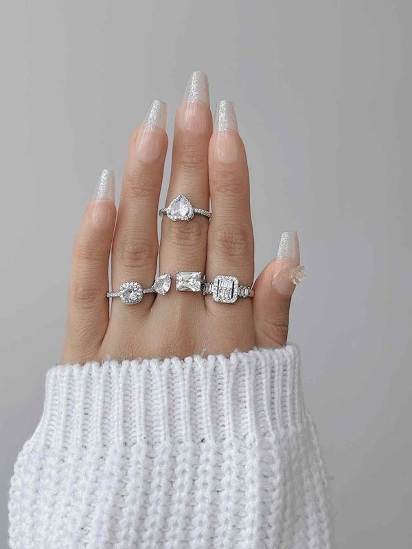 انگشترهای جواهری سیلور