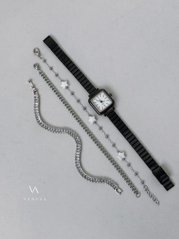 ساعت مچی دخترانه فلورا مربع