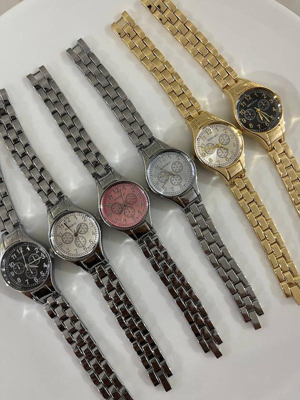 ساعت دخترانه هانگری مدل طرح کورنو سه موتوره