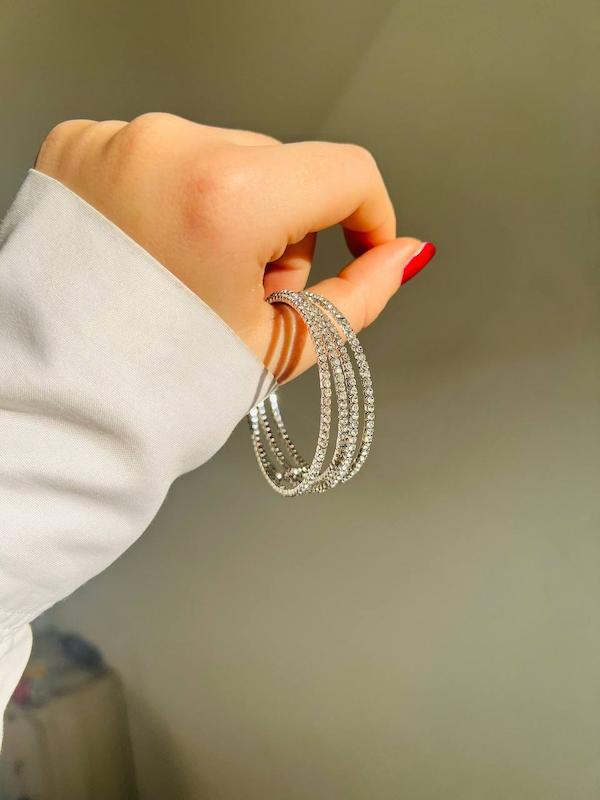 بنگل نگینی فری سایز