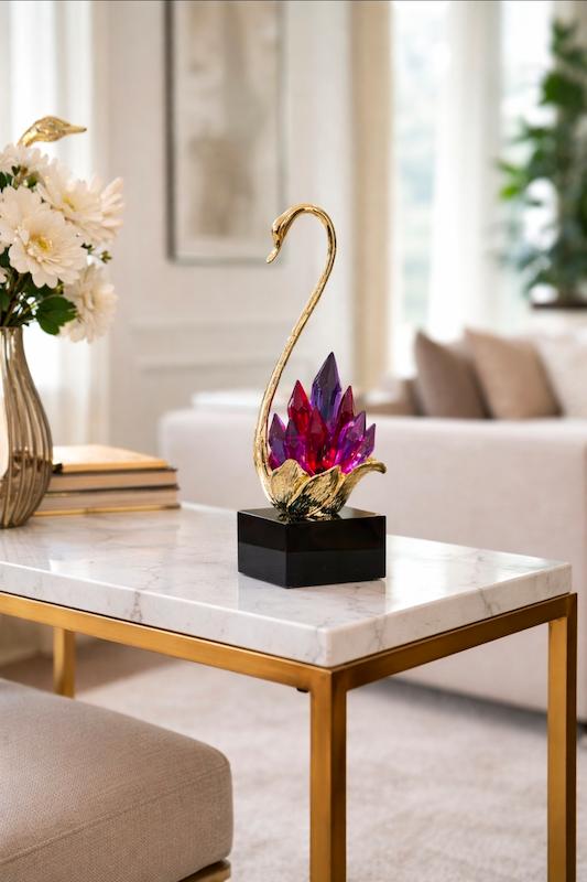 اکسسوری قو کریستالی