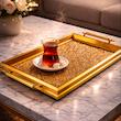 سینی دکوراتیو،پذیرایی لوکس اکلیلی