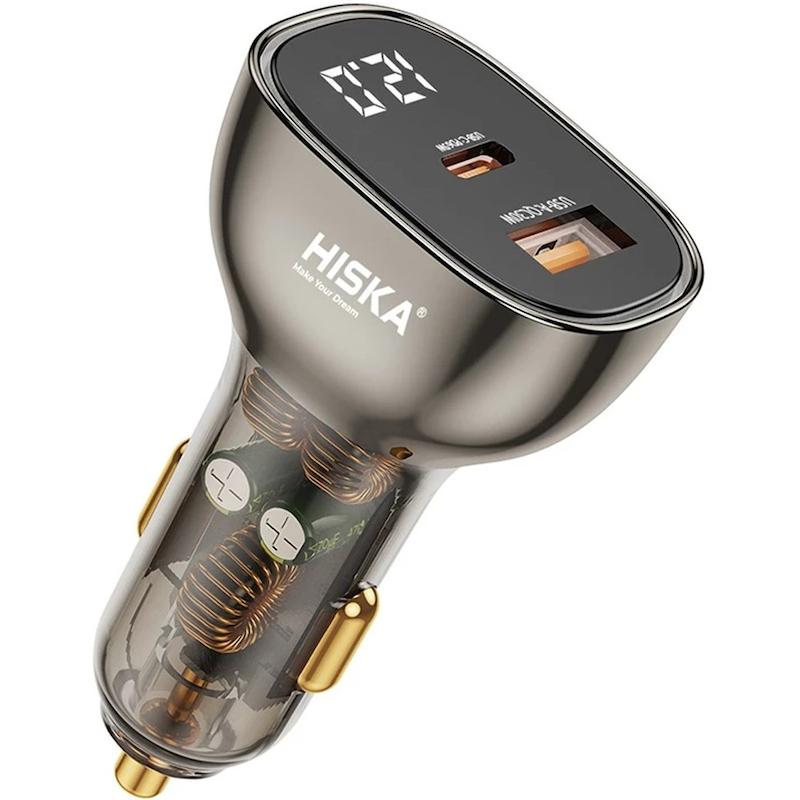 شارژر فندکی فست 95 وات هیسکا مدل HCC-326