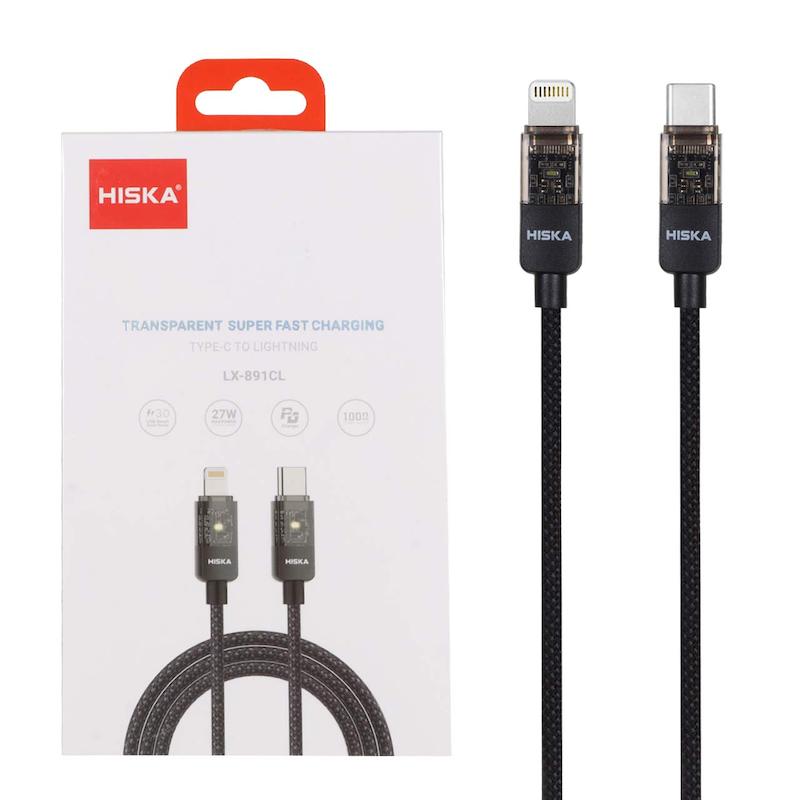 کابل شارژر  فست 27 وات هیسکا مدل LX-891 CL