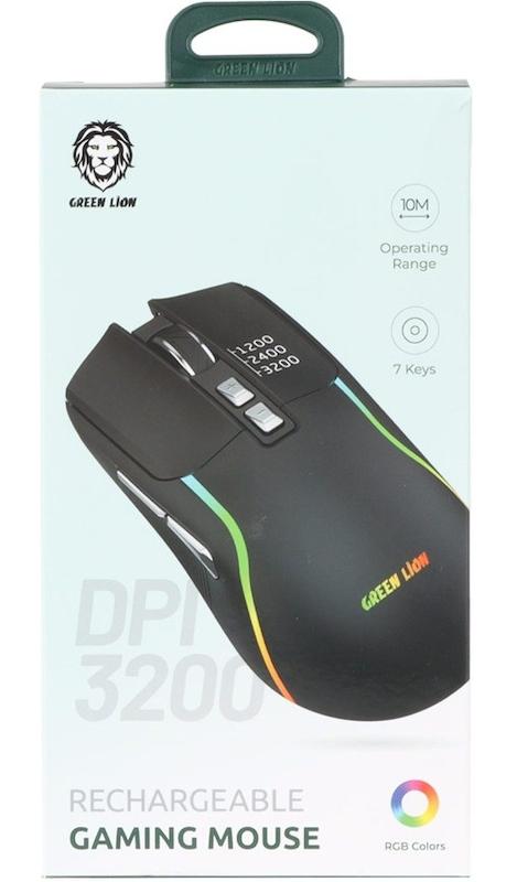 ماوس گیمینگ شارژی و بی سیم گرین لاین مدل GL-RM5 RGB