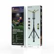 چراغ سیار شارژی 120 سانتی متری گرین لاین Trio Beam Lite Tripod Camping Light
