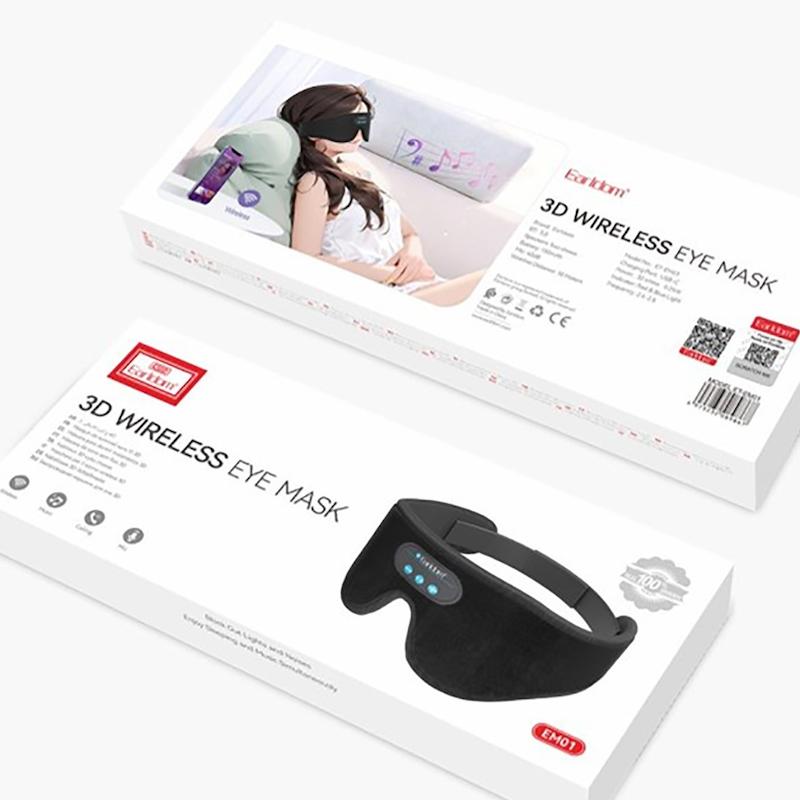 چشم بند سه بعدی ارلدام مدل ET-EM01 با پخش موزیک