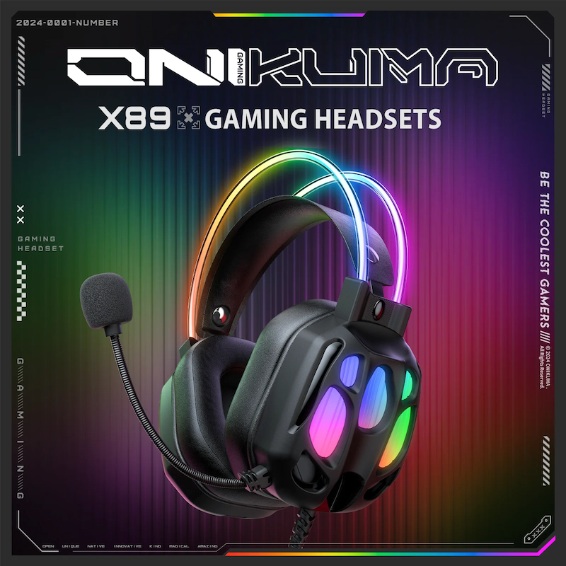 هدست گيمينگ اونيکوما مدل X89