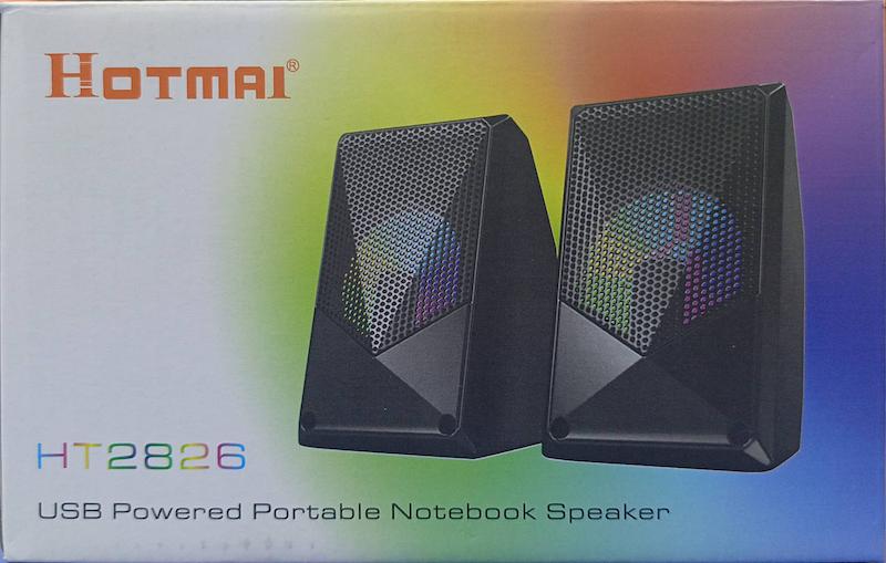 اسپیکر دو تکه دسکتاپ هاتمی مدل HOTMAI HT-2826