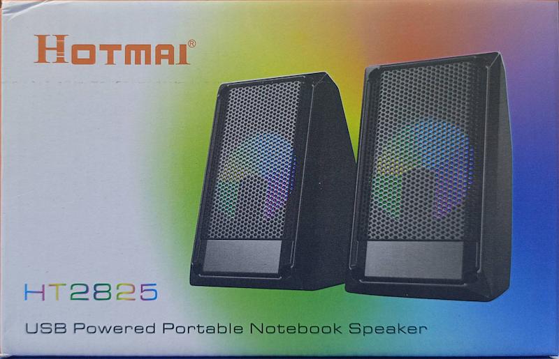 اسپیکر دو تکه دسکتاپ هاتمی مدل HOTMAI HT-2825