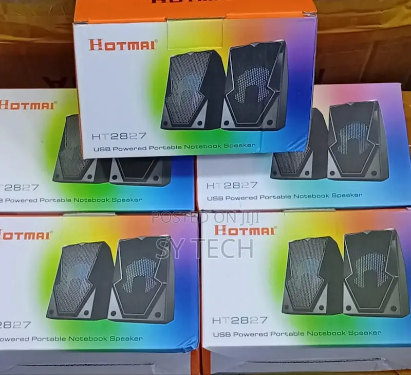 اسپیکر دو تکه دسکتاپ هاتمی مدل HOTMAI HT-2827