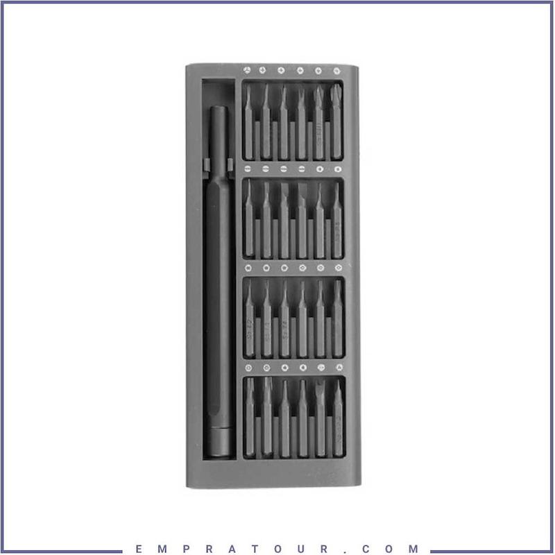 ست پیچ گوشتی فلزی ارلدام مدل ET-T01 شامل ۲۴ عدد