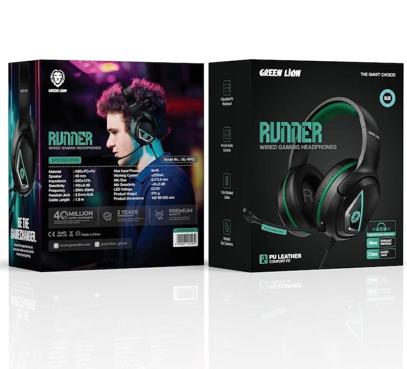 هدست گیمینگ سیمی گرین لاین مدل Runner 