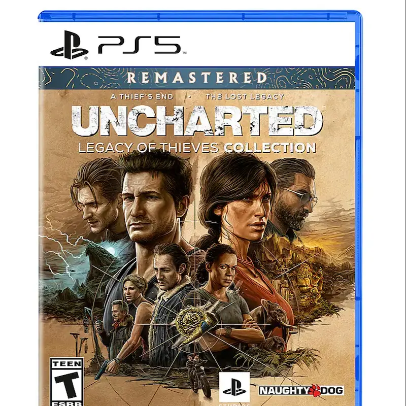 دیسک  بازی Uncharted: Legacy of Thieves Collection برای PS5 - پلمپ