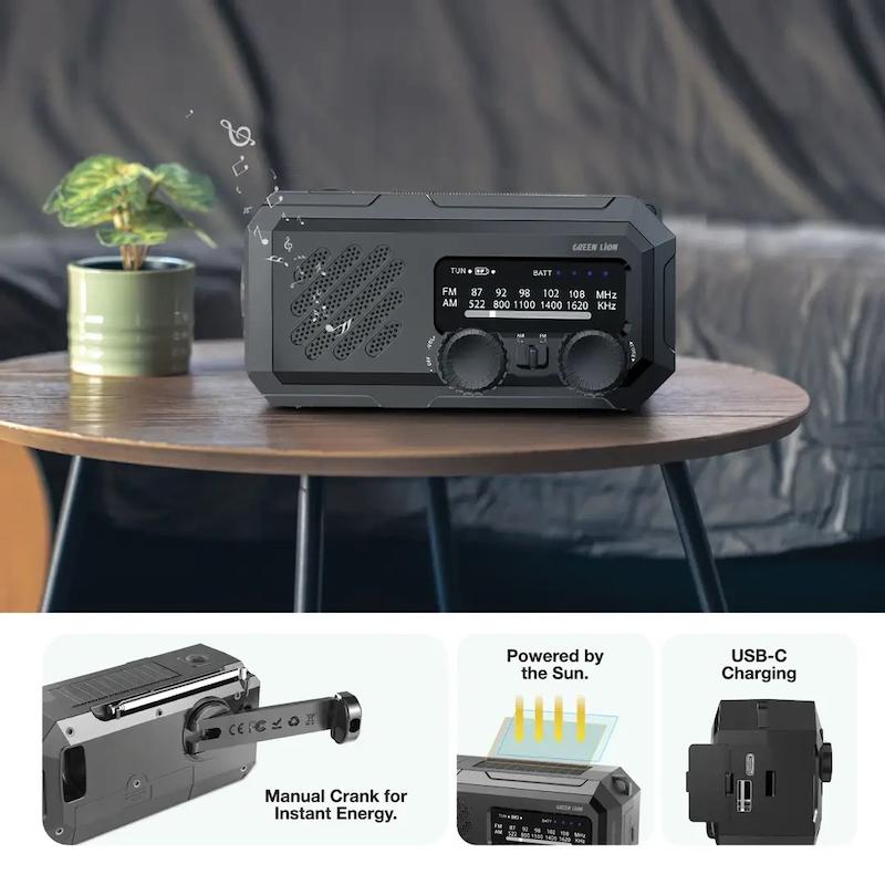 رادیو گرین لاین خورشیدی مدل G-Radio Lite