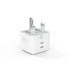 آداپتور شارژر Earldom ES-UK19 2Port 3A PD 25W Wall Charger White