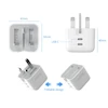 آداپتور شارژر Earldom ES-UK19 2Port 3A PD 25W Wall Charger White