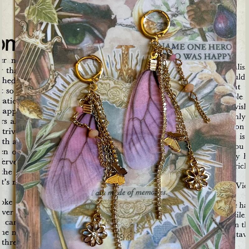 گوشواره بال پروانه 🦋