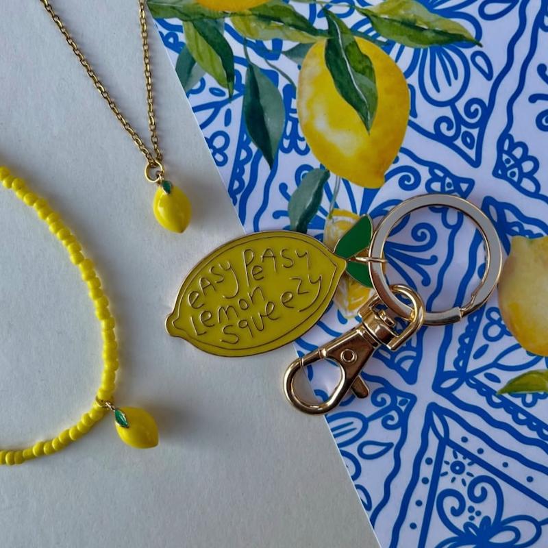 گردنبند و آویز لیمو 🍋