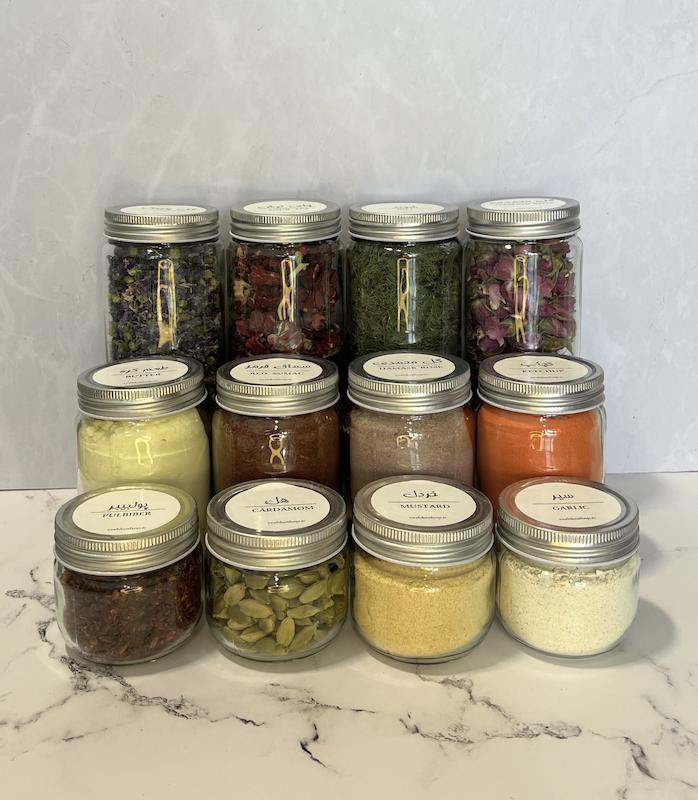 شیشه استوانه ای درب کانتینری و لیبل