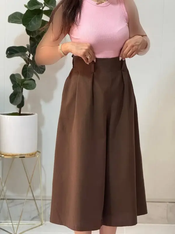 دامن‌شلواری لینن پنبه 