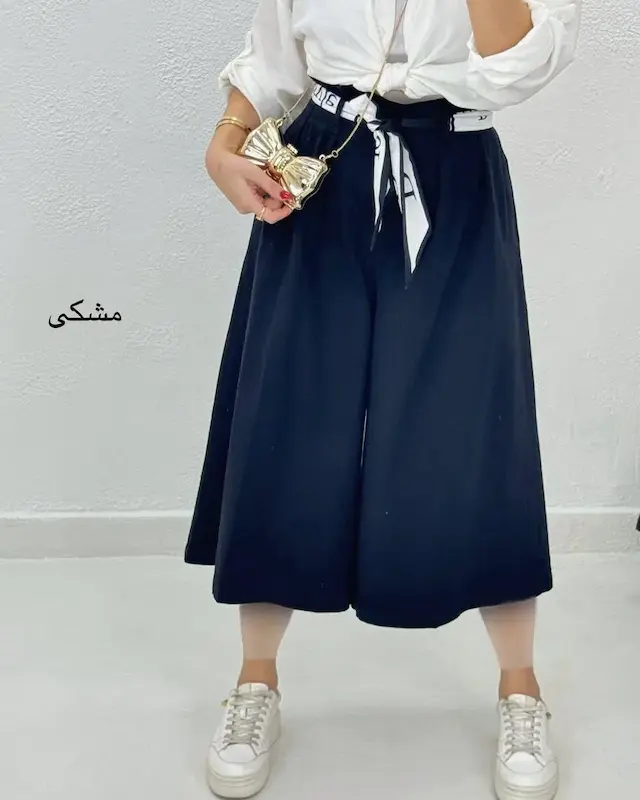 دامن‌شلواری لینن پنبه 