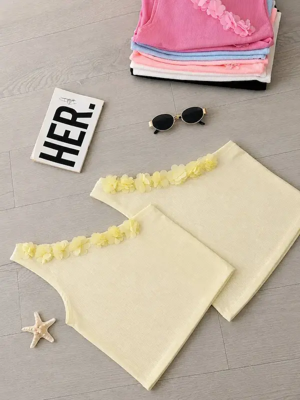 تاپ رومی گلدار کد ۱۱۰۷۳۰
