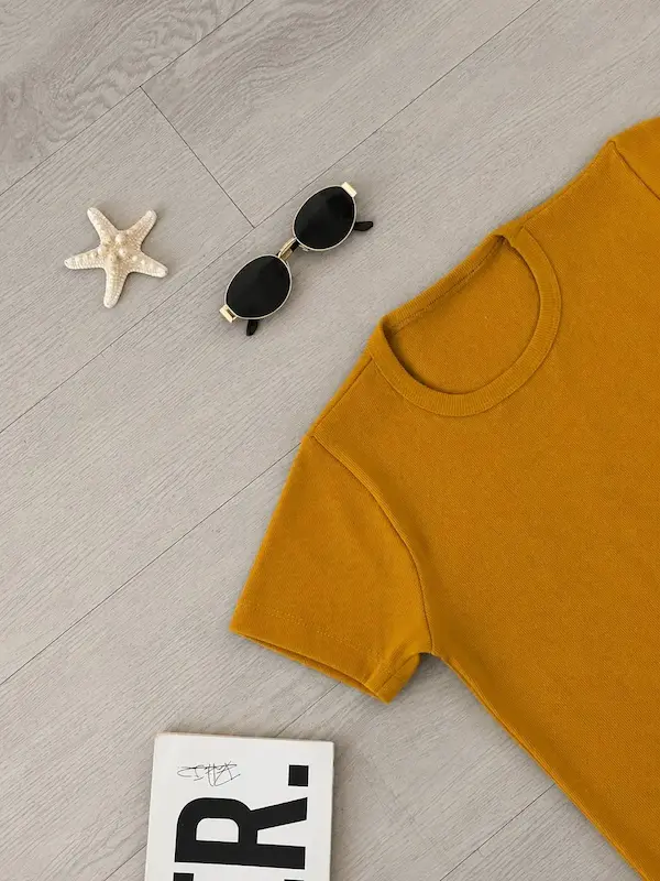 تیشرت کراپ کبریتی