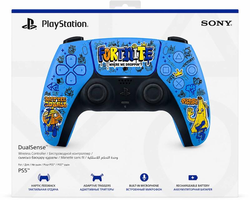 دسته PS5 DualSense طرح کاستوم Fortnite 