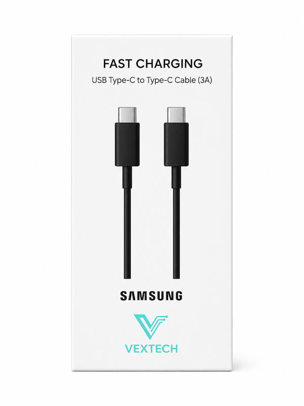 کابل شارژ Samsung USB-C to USB-C 3A | کابل اورجینال سامسونگ