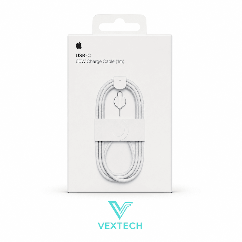 کابل شارژ Apple USB-C to USB-C 60W (1m) | کابل اورجینال اپل