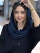 شال بافت رینگی ساده کد1205
