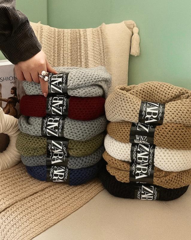 شالگردن بافت رینگی کد1224