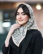 روسری نخی سیااسکارف شکوفه کد1247 (۶رنگ)