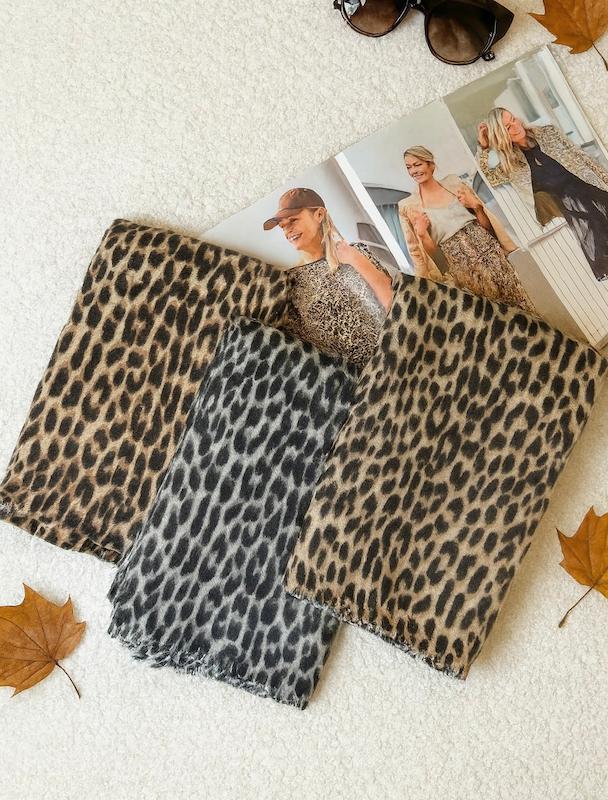 شال موهر پلنگی کد1264