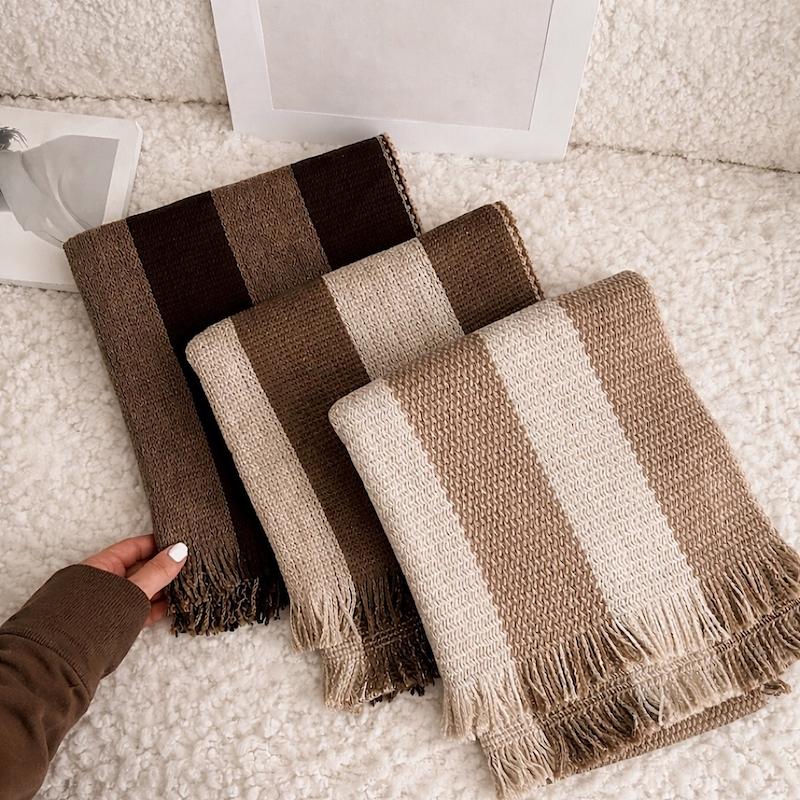 شال بافت ظریف دورسکه یی کد1268