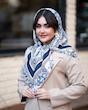 روسری نخی سیااسکارف دیـ.ـور کد1245 (۴رنگ)