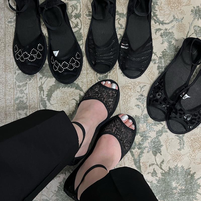 پاپوش روفرشی عیدانه طرح تورپولک کد1280