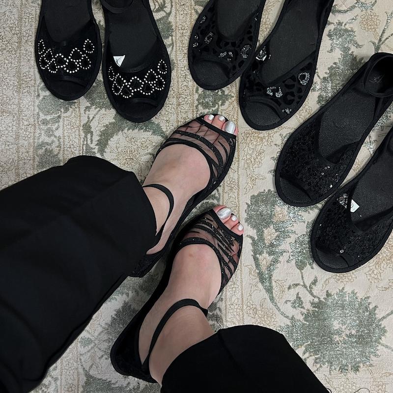 پاپوش روفرشی عیدانه طرح زبراکد1280