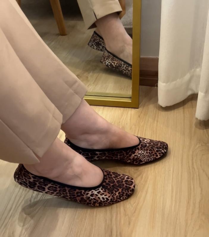 پاپوش روفرشی عیدانه پلنگی کد1281