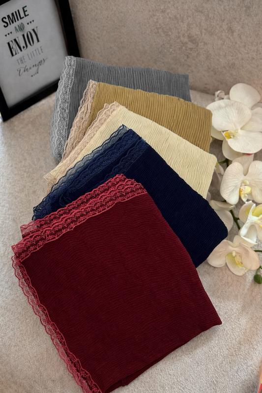 شال پلیسه دورگیپور رنگی کد853 