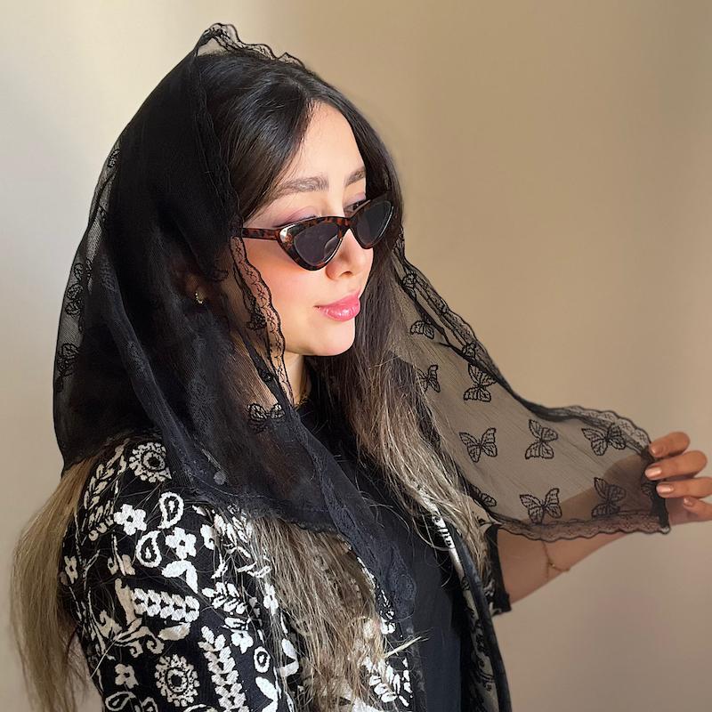 اسکارف ۳گوش دورگیپور کد1287